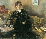Lovis Corinth Portrat Frau Korfiz Holm oil painting artist